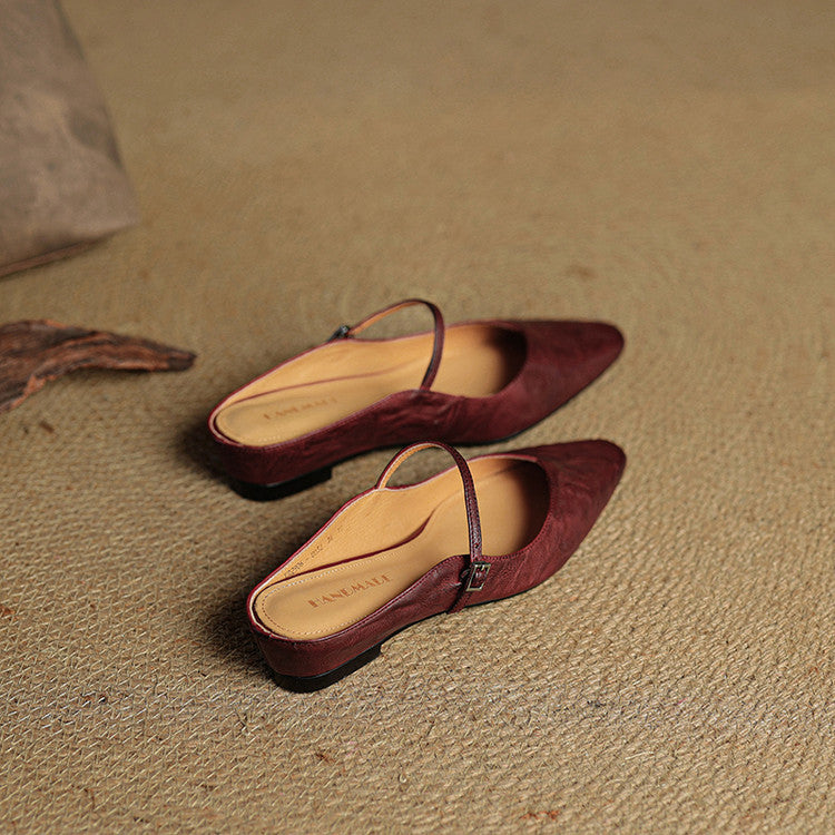 Ballerine Donna Punta Classica Comfort - Vesarelli