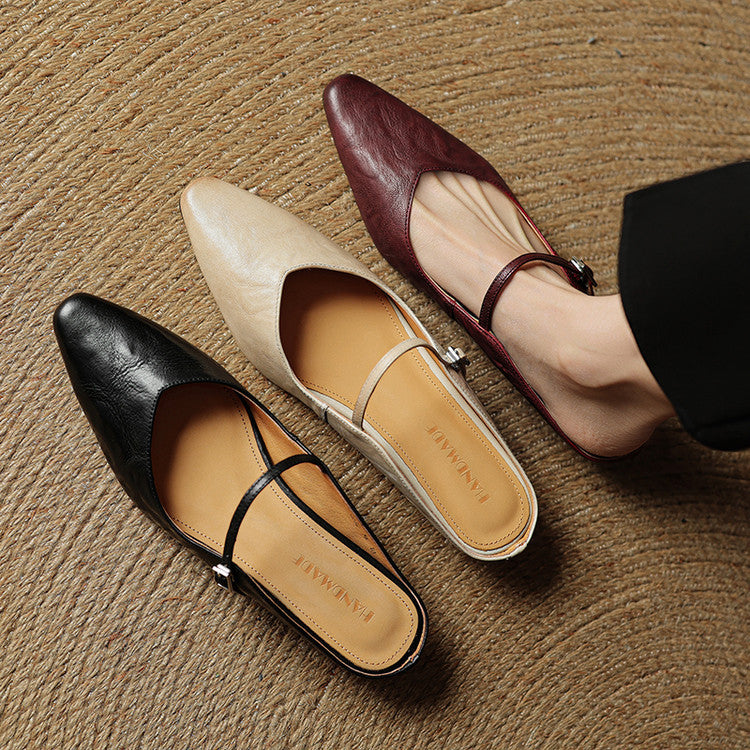 Ballerine Donna Punta Classica Comfort - Vesarelli