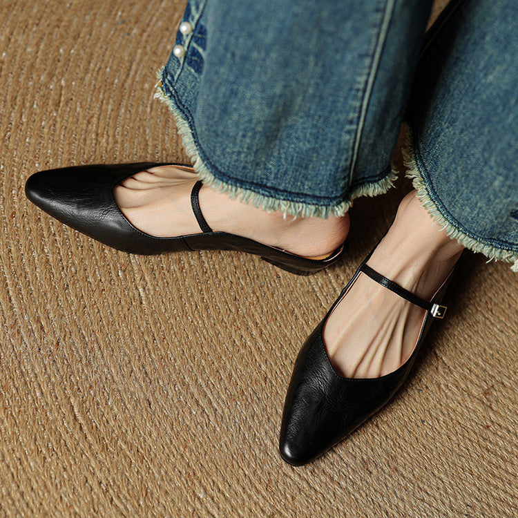 Ballerine Donna Punta Classica Comfort - Vesarelli