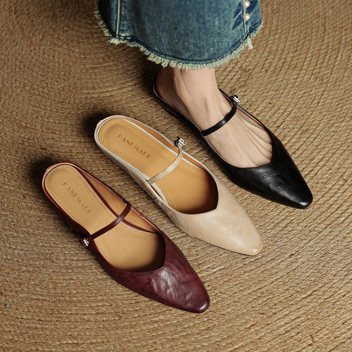 Ballerine Donna Punta Classica Comfort - Vesarelli
