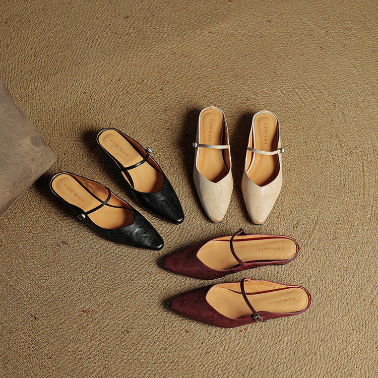 Ballerine Donna Punta Classica Comfort - Vesarelli