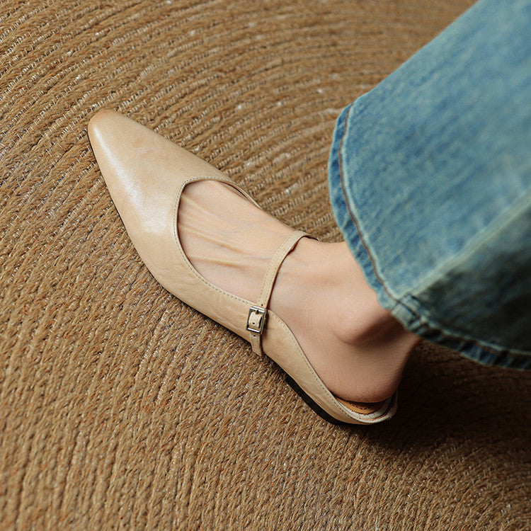 Ballerine Donna Punta Classica Comfort - Vesarelli