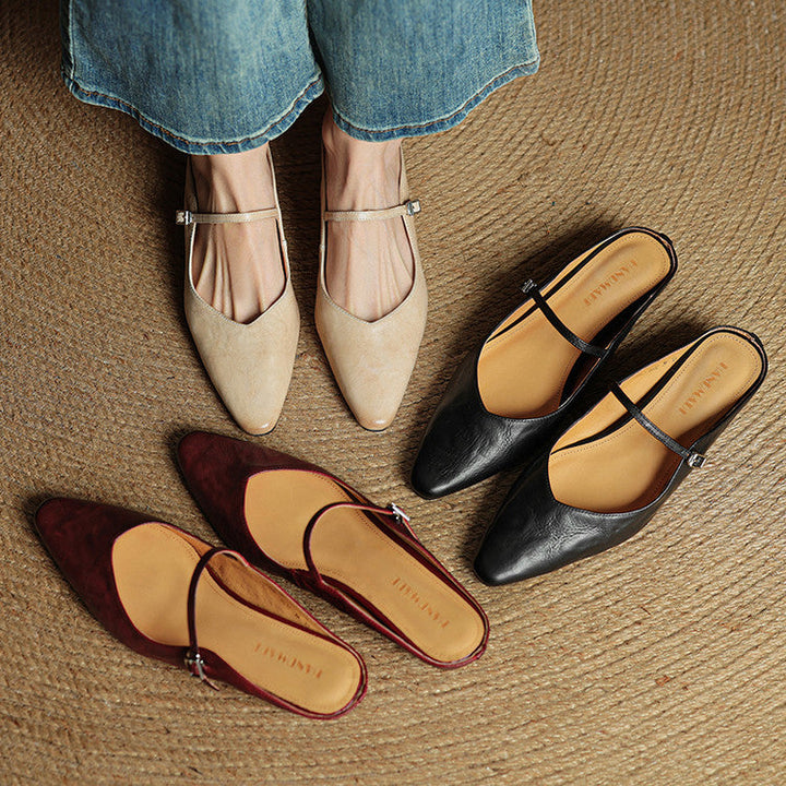 Ballerine Donna Punta Classica Comfort - Vesarelli