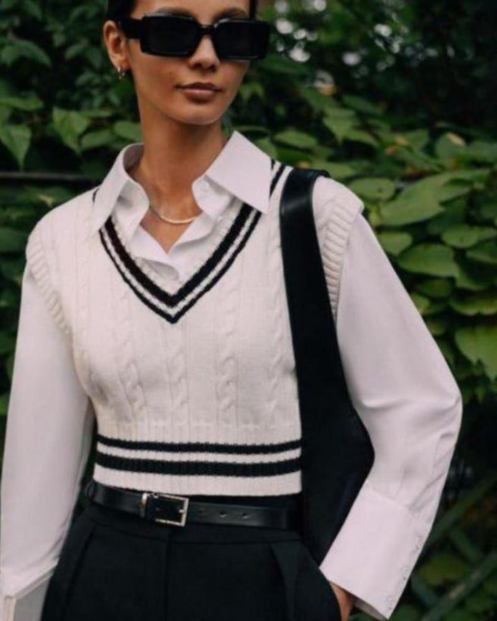 Gilet Donna in Lana Morbida Vestibilità Classica - Vesarelli