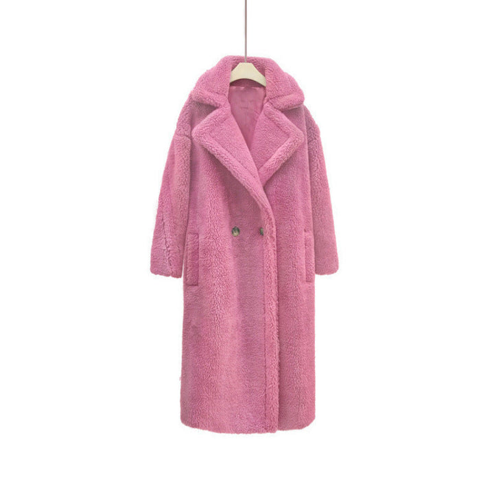 Cappotto Lungo Donna in Pelliccia Sintetica Morbido Elegante - Vesarelli