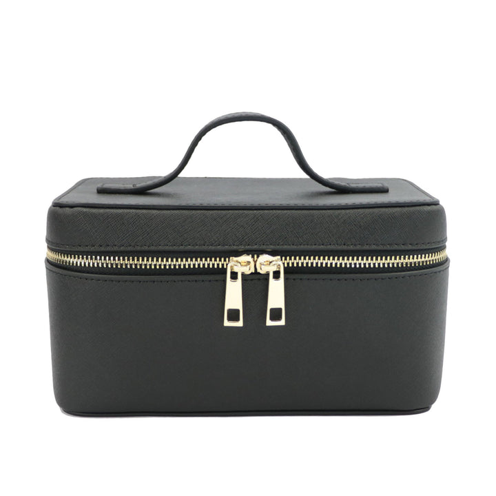 Borsa da toilette Uomo in Vera Pelle Crosta Portatile