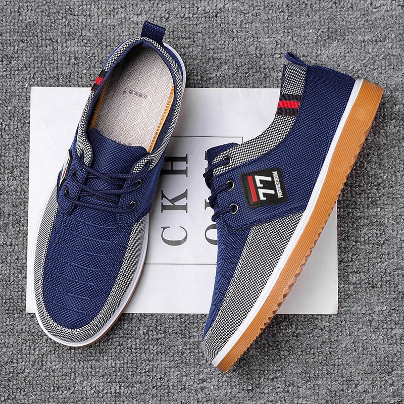 Scarpe Slip-On Uomo in Tela Traspirante Comode