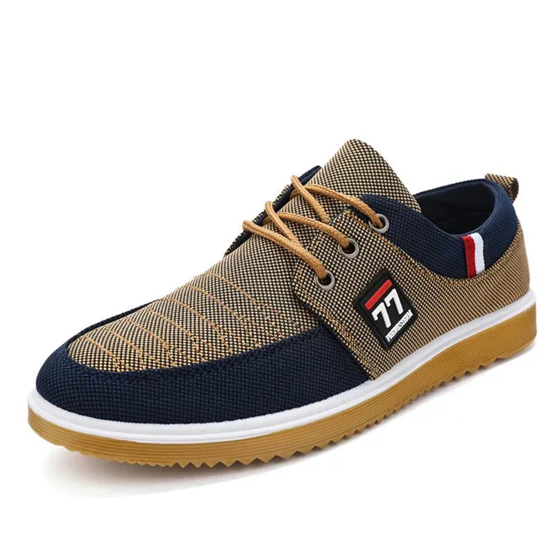 Scarpe Slip-On Uomo in Tela Traspirante Comode