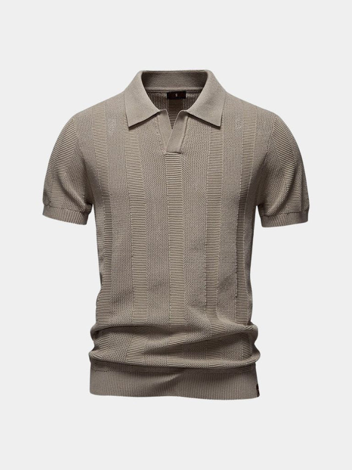Polo Uomo Cotone Classica Vestibilità Regolare