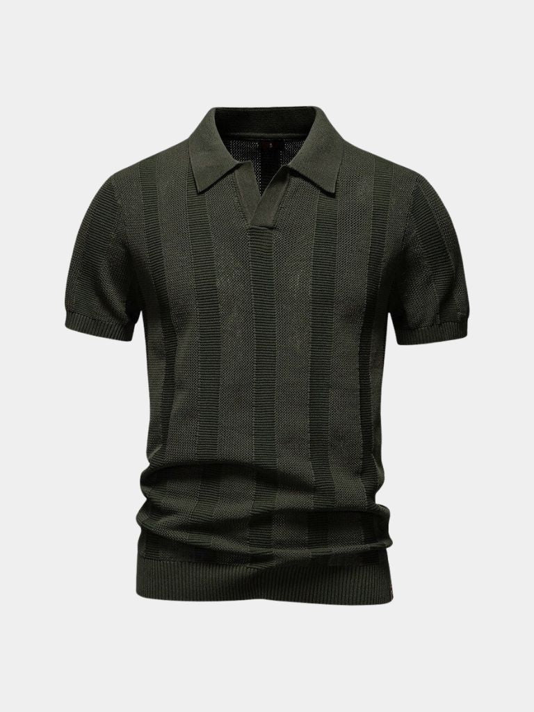 Polo Uomo Cotone Classica Vestibilità Regolare