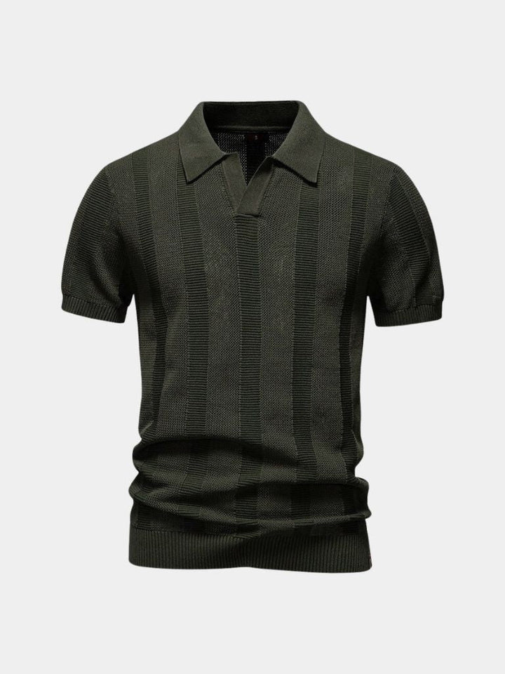 Polo Uomo Cotone Classica Vestibilità Regolare