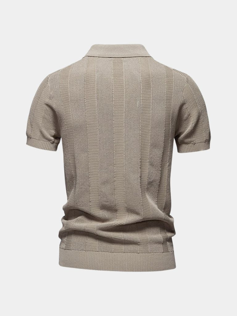 Polo Uomo Cotone Classica Vestibilità Regolare