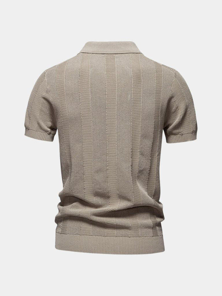 Polo Uomo Cotone Classica Vestibilità Regolare