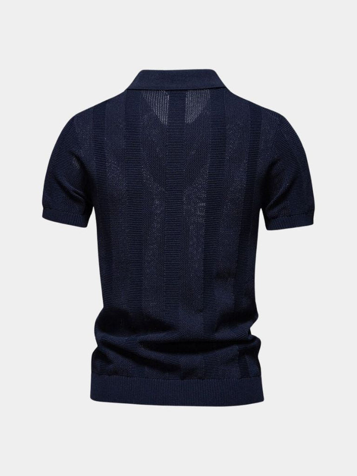 Polo Uomo Cotone Classica Vestibilità Regolare