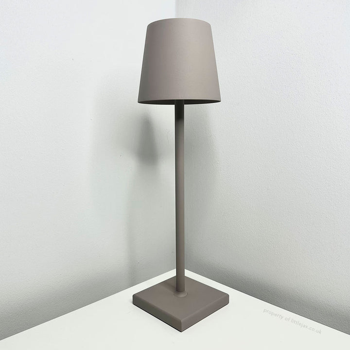 Lampada da Tavolo LED Ricaricabile Senza Fili Design Minimalista