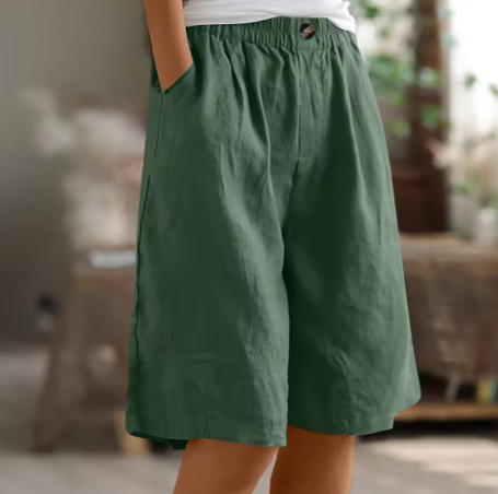 Bermuda Donna Casual Tessuto Leggero Vestibilità Regular - Vesarelli