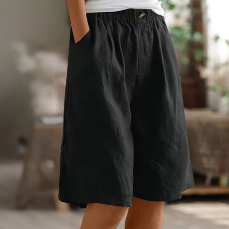 Bermuda Donna Casual Tessuto Leggero Vestibilità Regular - Vesarelli
