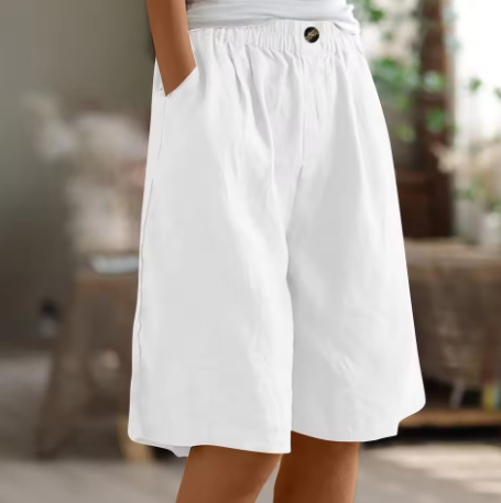 Bermuda Donna Casual Tessuto Leggero Vestibilità Regular - Vesarelli