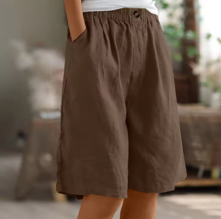 Bermuda Donna Casual Tessuto Leggero Vestibilità Regular - Vesarelli