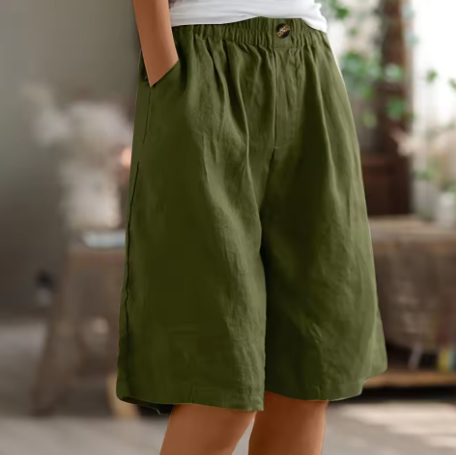 Bermuda Donna Casual Tessuto Leggero Vestibilità Regular - Vesarelli