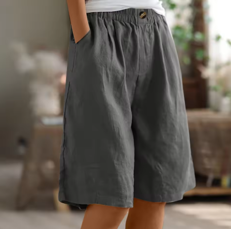 Bermuda Donna Casual Tessuto Leggero Vestibilità Regular - Vesarelli