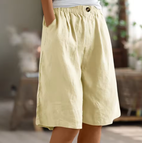 Bermuda Donna Casual Tessuto Leggero Vestibilità Regular - Vesarelli