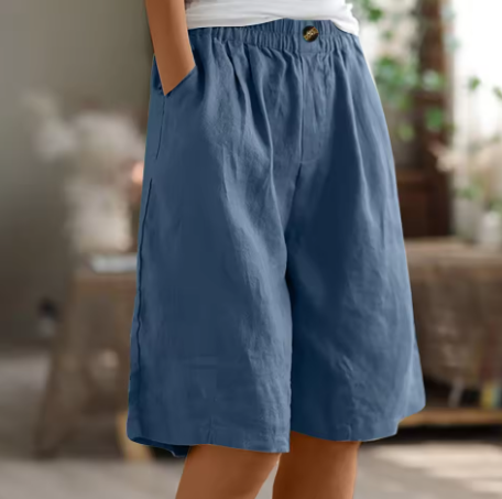 Bermuda Donna Casual Tessuto Leggero Vestibilità Regular - Vesarelli