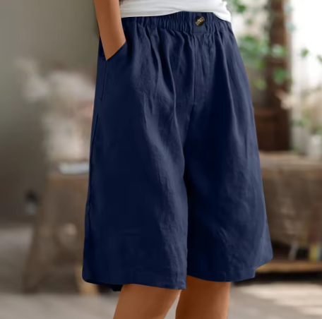 Bermuda Donna Casual Tessuto Leggero Vestibilità Regular - Vesarelli