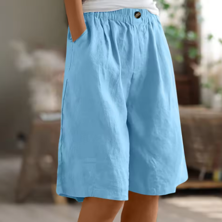 Bermuda Donna Casual Tessuto Leggero Vestibilità Regular - Vesarelli