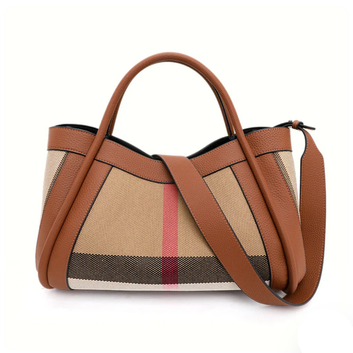 Borsa a Tracolla Donna in Pelle Grande Patchwork - Vesarelli