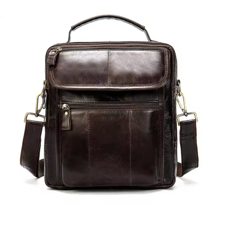 Borsa a Tracolla Uomo in Pelle Piccola Slim - Vesarelli