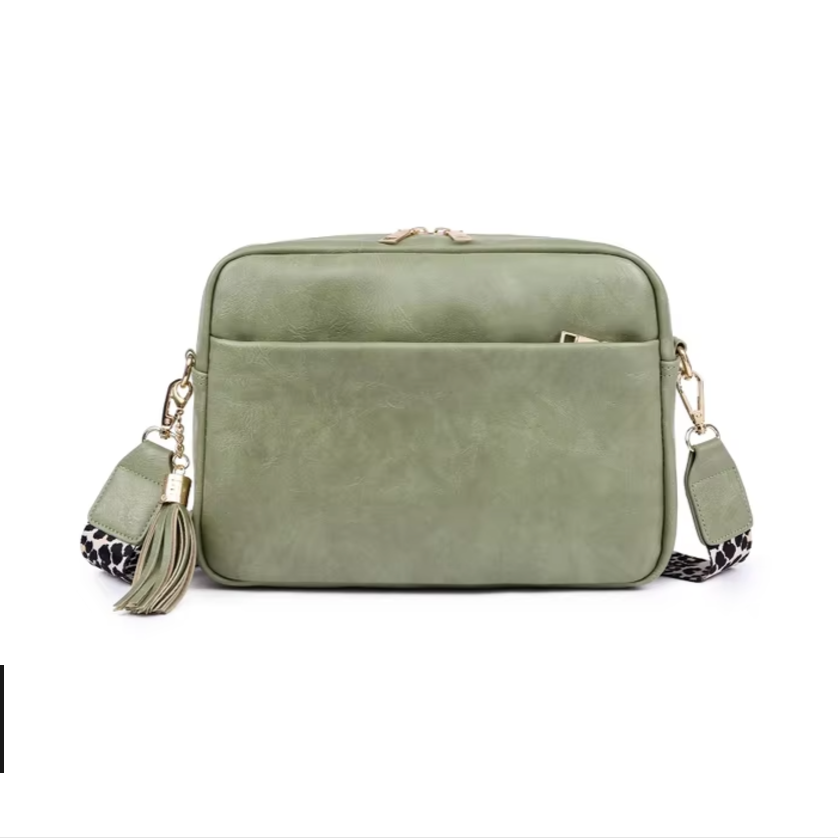Borsa da viaggio Donna Tracolla Tripla Zip - Vesarelli