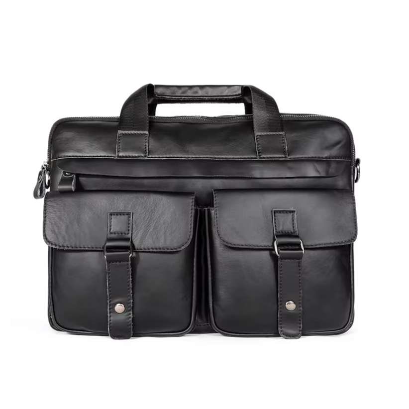 Borsa Messenger Uomo per Laptop Grande Capacità Tracolla Regolabile - Vesarelli