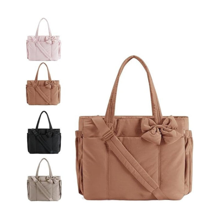 Borsa Tote Donna Spaziosa con Scomparti Multipli Design Elegante - Vesarelli