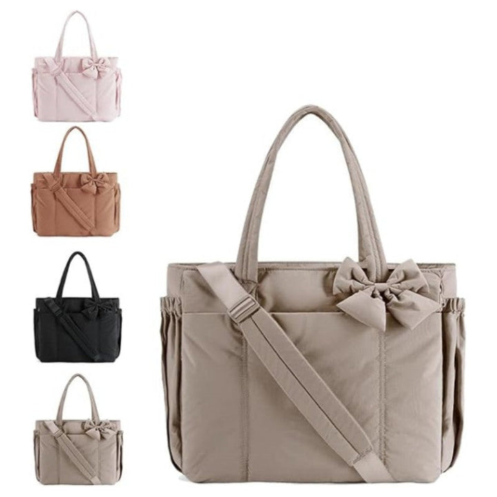 Borsa Tote Donna Spaziosa con Scomparti Multipli Design Elegante - Vesarelli