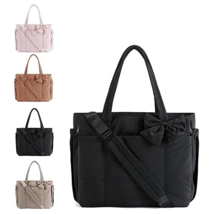 Borsa Tote Donna Spaziosa con Scomparti Multipli Design Elegante - Vesarelli