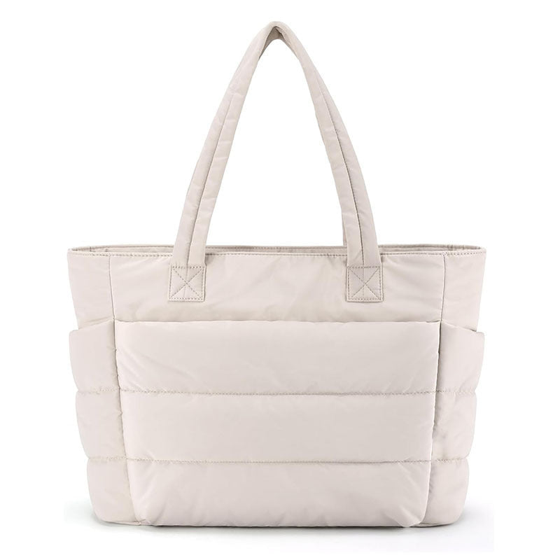Borsa Tote Donna Trapuntata Spaziosa per Laptop Elegante - Vesarelli