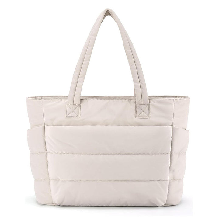 Borsa Tote Donna Trapuntata Spaziosa per Laptop Elegante - Vesarelli