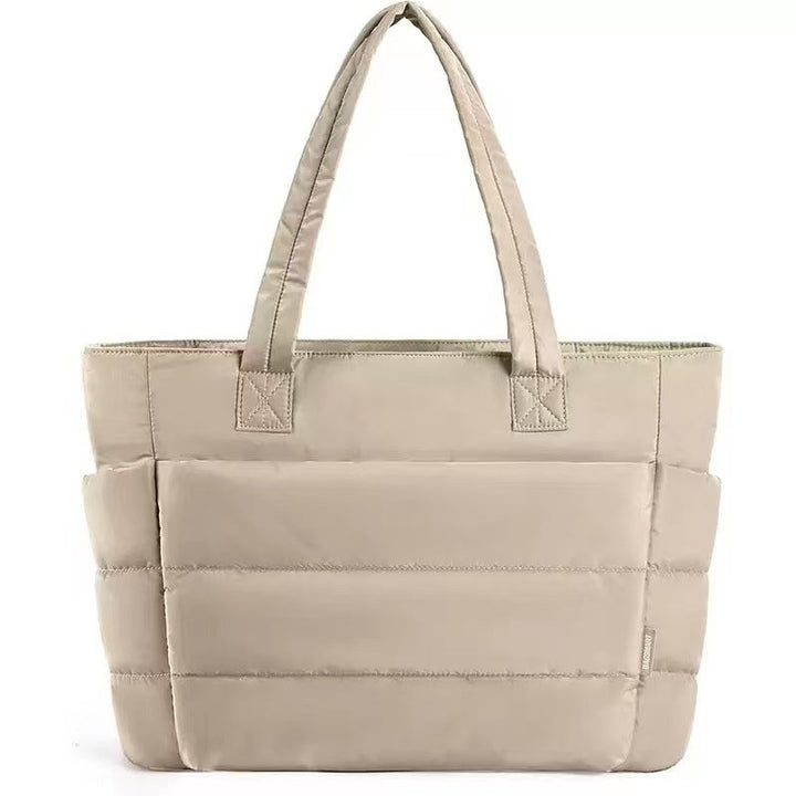 Borsa Tote Donna Trapuntata Spaziosa per Laptop Elegante - Vesarelli