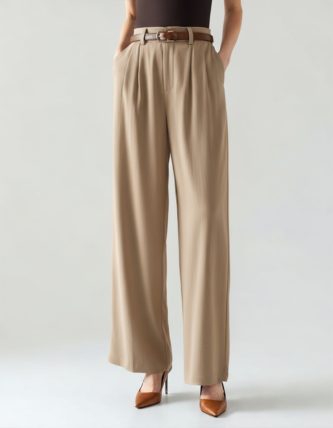 Pantaloni Capri Donna Tessuto Morbido Vestibilità Confortevole