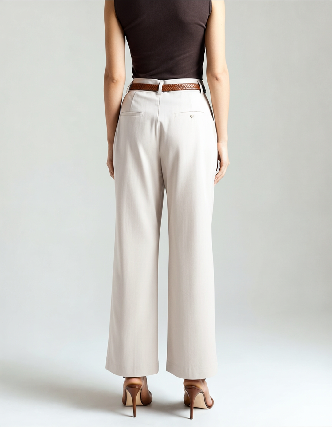 Pantaloni Capri Donna Tessuto Morbido Vestibilità Confortevole