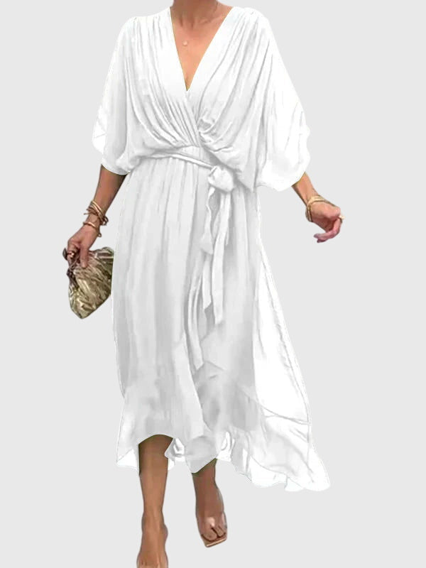 Abito Donna Elegante Vestibilità Slim Design Raffinato