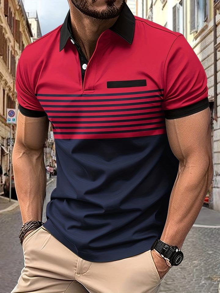 Polo Uomo Cotone Estiva Manica Corta Classica - Vesarelli