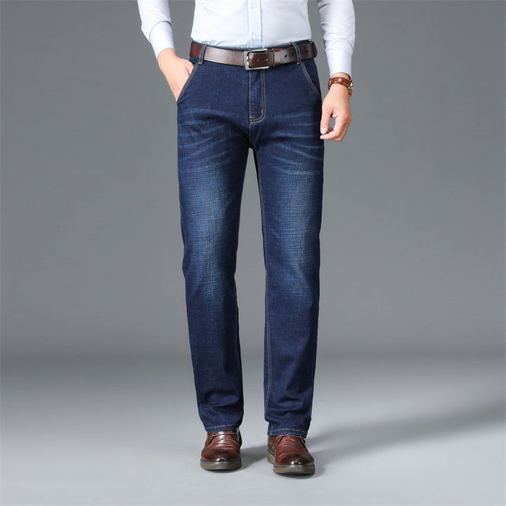 Jeans Uomo Foderati Lana Comfort
