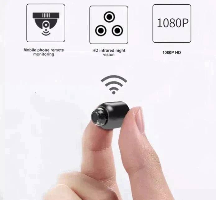 Mini Telecamera WiFi Sicurezza Portatile Casa e Ufficio