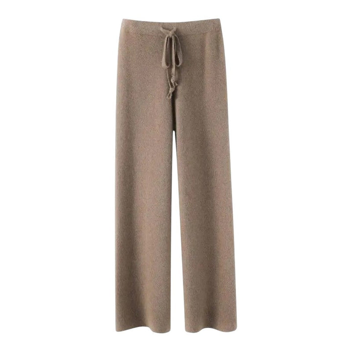 Pantaloni Uomo Vita Elastica Tessuto Morbido Gamba Dritta Comoda