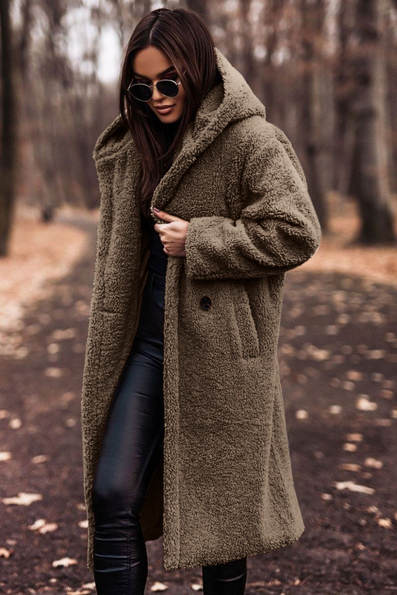 Cappotto Lungo Donna Elegante Vestibilità Comoda - Vesarelli