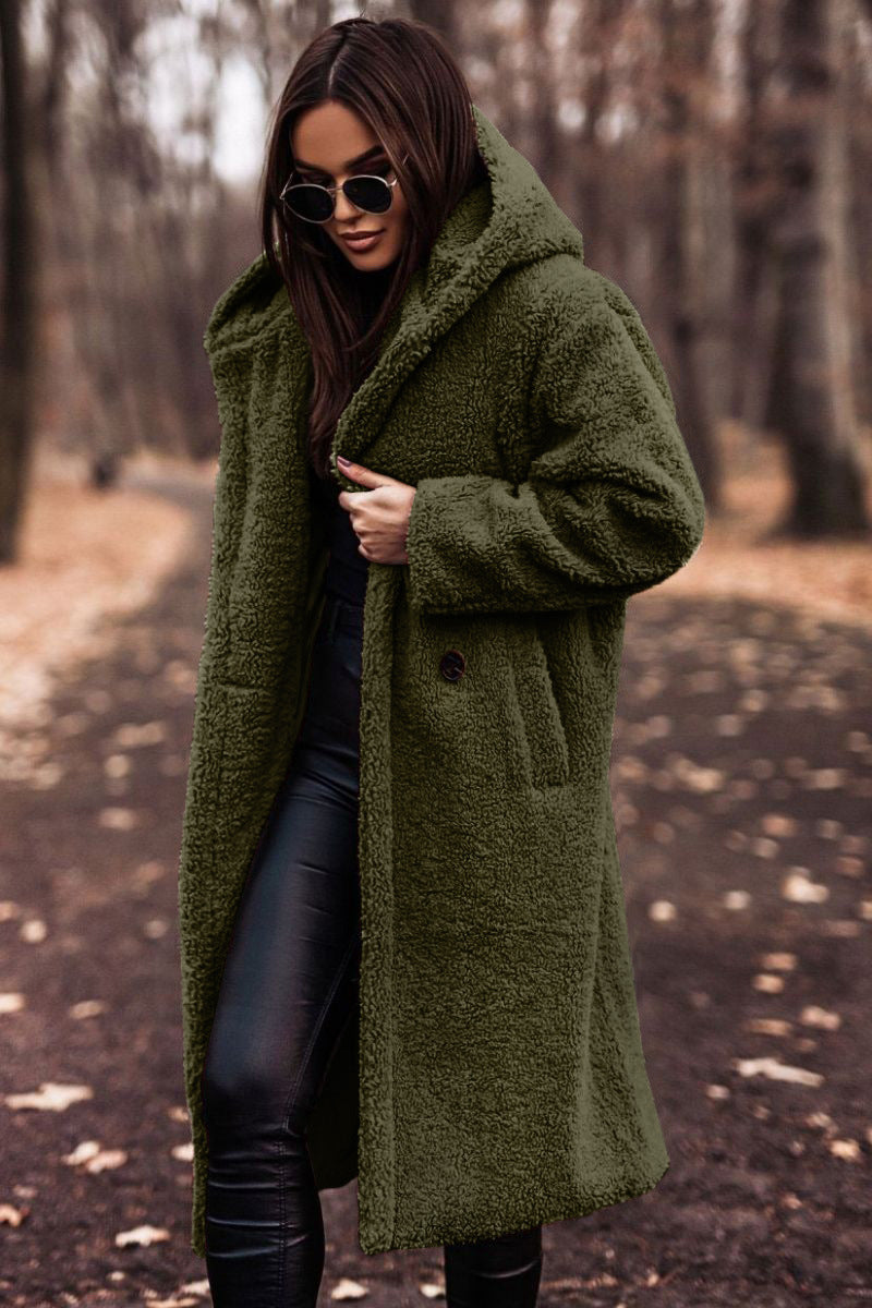 Cappotto Lungo Donna Elegante Vestibilità Comoda - Vesarelli
