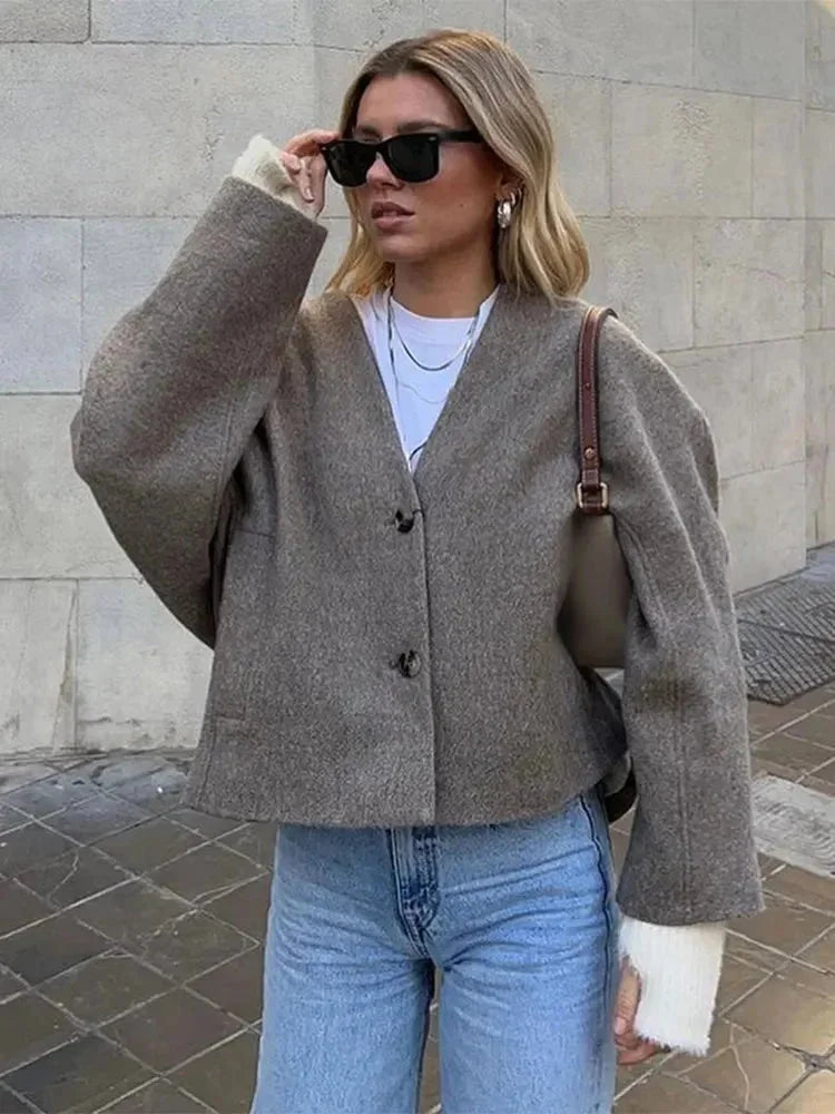 Cardigan Donna con Bottoni Vestibilità Comoda - Vesarelli