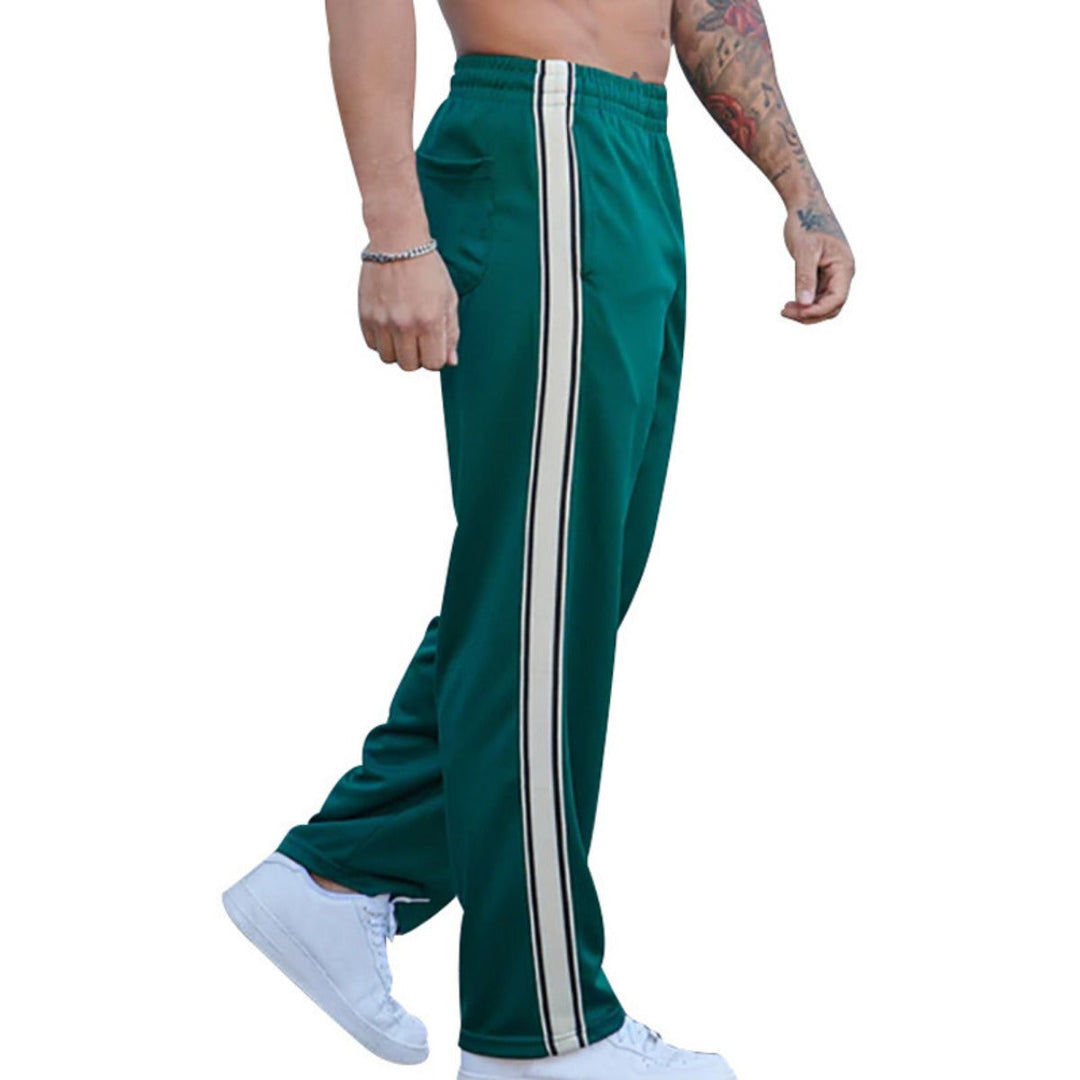 Pantaloni Jogger Uomo Cotone Casual Vestibilità Rilassata